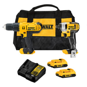 KIT TALADRO INALAMBRICO 1/2" 20 MAX*, DCK222D2-B3