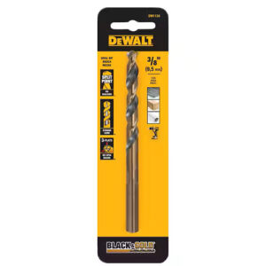 BROCA DE ACERO HSS 3/8", DW1124 G